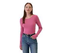 GAP Damen Langarm Favorite Rundhals T-Shirt, Rotviolett 17-1818 Tcx, Groß