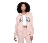 GAP Damen Logo Hoodie Hooded Full Zip Sweatshirt, Misty Rose 2, M