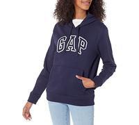 GAP Damen V Heritage Po HD Sweatshirt, Marineblaue Uniform, L