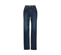 GAP Damen Relaxed Straight Denim Jeans, Dark, 28 Long
