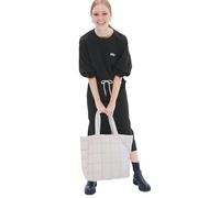 GAP Damen-Sweatshirt mit Dolman-Ärmeln, Rundhalsausschnitt, true black, L