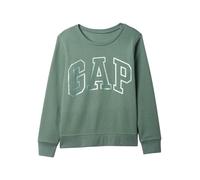 GAP Damen-Sweatshirt mit Rundhalsausschnitt, Lorbeerkranz Grn, S