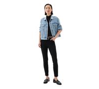 GAP Damen V-Skinny knöchelhohe Bistretch Hose, True Black, 34