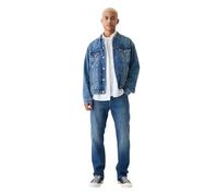 GAP Gerade Jeans für Herren, Mittlere Waschung V2, 34W x 32L