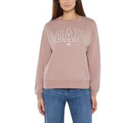 GAP Heritage Damen-T-Shirt mit Rundhalsausschnitt, Bernsteinholz, X-Groß