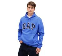 GAP Herren-Kapuzenpullover mit Heritage-Logo, Belle Blue, Small