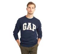 GAP CREWNECK LOGO Herren Sweatshirt, dunkelblau, größe M