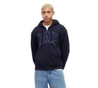 GAP Herren Logo Sherpa Full Zip Sweatshirt, New Classic Navy, Medium