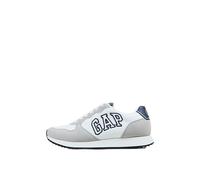 Gap Herren Nashville Arch Logo Schnür-Sneaker, Weiß, 42 EU