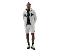 GAP Herren-Shorts mit Heritage-Logo, GRAU, Klein