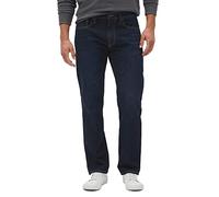 GAP Herren Straight Fit Denim Jeans, Dunkle Waschung, 32W / 32L
