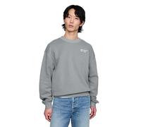 GAP Herren-Sweatshirt mit Mini-Logo, Pilotgrau, Large