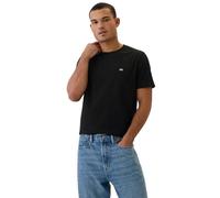 GAP Herren-T-Shirt mit Rundhalsausschnitt und weichem Micro-Logo, True Black V2, Klein