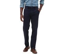 GAP Herren V-Essential Khaki Straight Fit Khakihose, Klassisches Marineblau, 32W / 32L