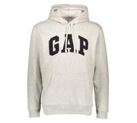 GAP Herren Kapuzen Fleece Sweatshirt, Hell, meliert, Grau, X-Small
