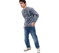 GAP J - TONAL PLACED EST CREW Herren Sweatshirt, blau, größe M