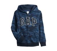 GAP Jungen Logo Hoodie Hooded Full Zip Sweatshirt, Camouflage, X-Small