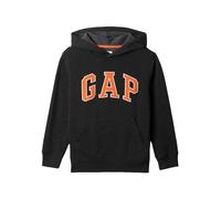 Gap Jungen Kapuzen-Sweatshirt mit Logo Kapuzenpullover, grau, L