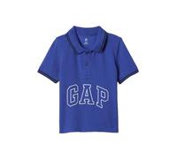 GAP Kurzärmeliges Poloshirt für Jungen, Mosaikblau, 3 Jahre