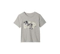 GAP Kurzärmliges T-Shirt für Jungen, Light Heather Grey B08, 3 Jahre