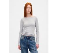 GAP Longsleeve in Hellgrau - Größe S | Damen Tops