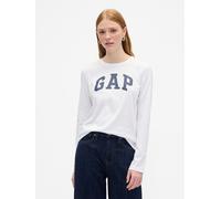 GAP Longsleeve in Weiß - Größe M | Damen Tops