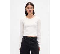 GAP Longsleeve in Weiß - Größe M | Damen Tops