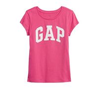 GAP Mädchen Kurzarm Logo Tee T-Shirt, Mittwoch Rosa, 2XL