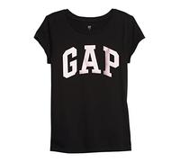 GAP V-HS SS VALUE LOGO TEE Mädchenshirt, schwarz, größe M