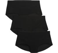 GAP NO SHOW HIPSTER 3PK Damen Unterhose, schwarz, größe XS