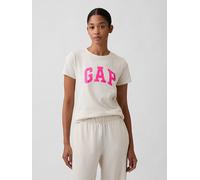 GAP V-GAP SS Damen-T-Shirt, beige, größe L