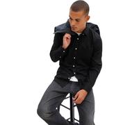 GAP STRETCH POPLIN Herrenhemd, schwarz, größe XXL