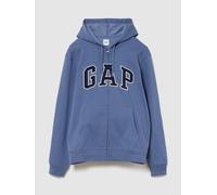 GAP Sweatjacke in Blaugrau - Größe L | Herren Sweatshirts Jacken