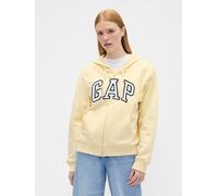 GAP Sweatjacke in Gelb - Größe XXL | Damen Sweatshirts Jacken