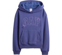 GAP V-FA LOGO HERITAGE PO Mädchen-Sweatshirt, blau, größe S