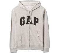 GAP V-FRCH HERITAGE LOGO Kapuzen-Sweatjacke für den Herrn, grau, größe L