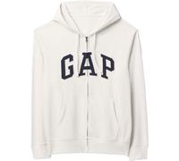 GAP V-FRCH HERITAGE LOGO Kapuzen-Sweatjacke für den Herrn, weiß, größe S