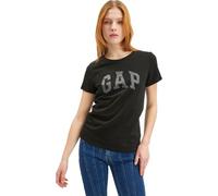 GAP V-GAP SS CLSC TEE Damenshirt, schwarz, größe XS