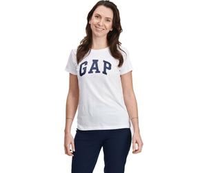 GAP V-GAP SS CLSC TEE Damenshirt, weiß, größe S