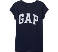 GAP V-HS SS VALUE LOGO TEE Mädchenshirt, dunkelblau, größe S