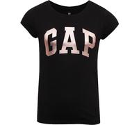 GAP V-HS SS VALUE LOGO TEE Mädchenshirt, schwarz, größe S