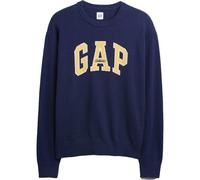 GAP V-INTX GAP ATHLETIC INTARSIA RLXD CREW Strickpullover für Herren, dunkelblau, größe L