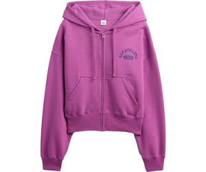 GAP V-LOGO ABV HIGH RIB FZ Damen-Kapuzenjacke, violett, größe S