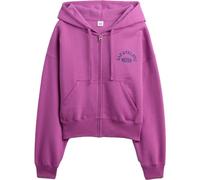 GAP V-LOGO ABV HIGH RIB FZ Damen-Kapuzenjacke, violett, größe XL