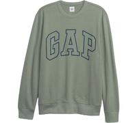 GAP V-LW DB FLEECE Herren Sweatshirt, grün, größe S