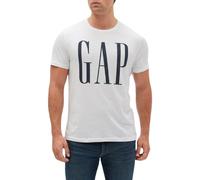 GAP V-SS CORP LOGO T Herrenshirt, weiß, größe XS