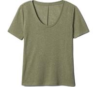 GAP V-SS LINEN SCOOP Damenshirt, khaki, größe M