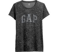 GAP V-SS LOGO CLASSIC TEE T-Shirt für Damen, dunkelgrau, größe XXS