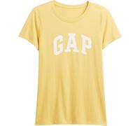 GAP V-SS LOGO CLASSIC TEE T-Shirt für Damen, gelb, größe M