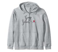 Gap Year Herz Geschenk Kapuzenjacke